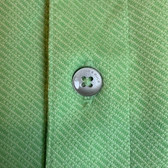 Cutter & Buck Mens CB DryTec Luxe Polo Shirt XXL Pale Green Moisture-Wicking - Picture 4 of 6
